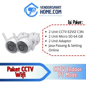 Paket CCTV Wifi CCTV Wifi Outdoor Fix Mode 2 Camera